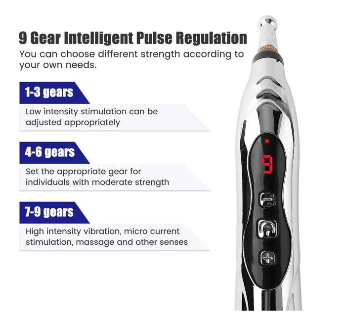 9 Intensity Levels for Your Comfort